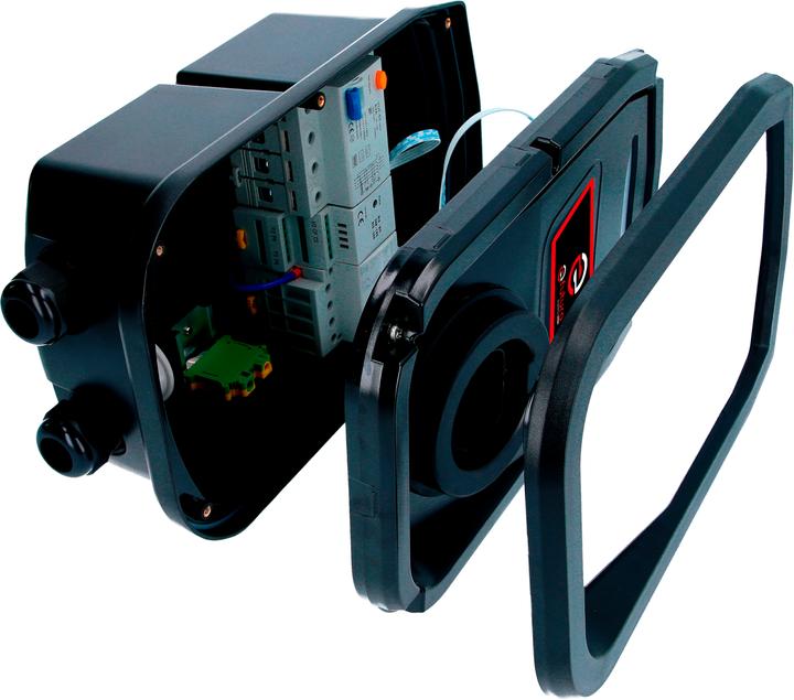 Actual product image KS Tools efuturo wallbox with type 2 charging cable, three phase, without RFID access (Type 2, 11 kW, 16 A)