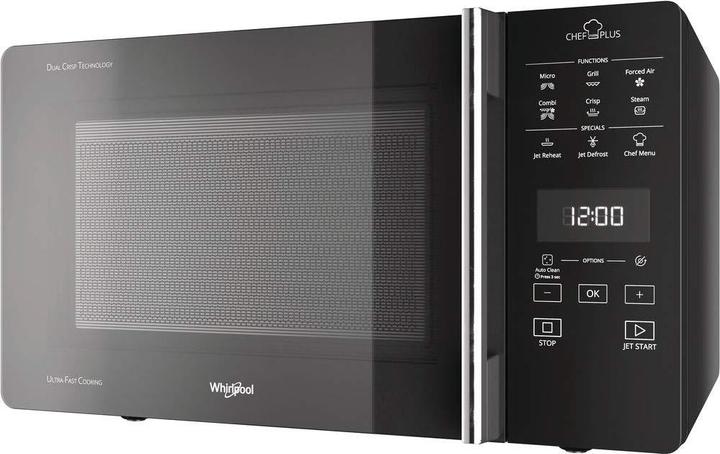 Actual product image Whirlpool MCP 359 SL Flat Surface Combination Microwave 25 L 800 W Silver, Black (25 l)