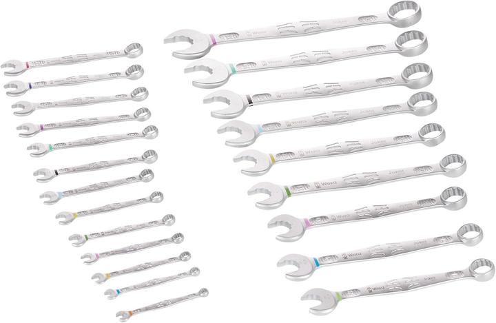 Produktbild Wera 6003 Joker 22 Set 1 (10 mm, 11 mm, 12 mm, 13 mm, 14 mm, 15 mm, 16 mm, 17 mm, 18 mm, 19 mm, 20 mm, 21 mm, 22 mm, 24 mm, 27 mm, 30 mm, 32 mm, 5.5 mm, 6 mm, 7 mm, 8 mm, 9 mm)