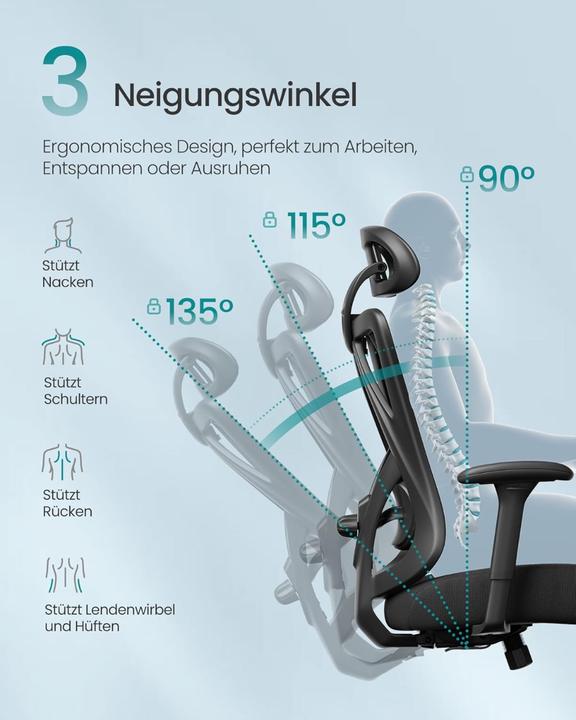 Actual product image Songmics Office (45 - 54.50 cm)