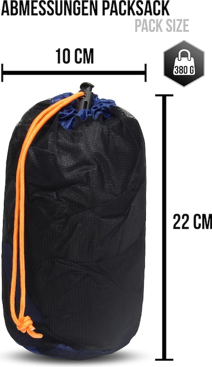 Image du produit Normani Housse de pluie pour sac de couchage SleeBag (2.30 m)