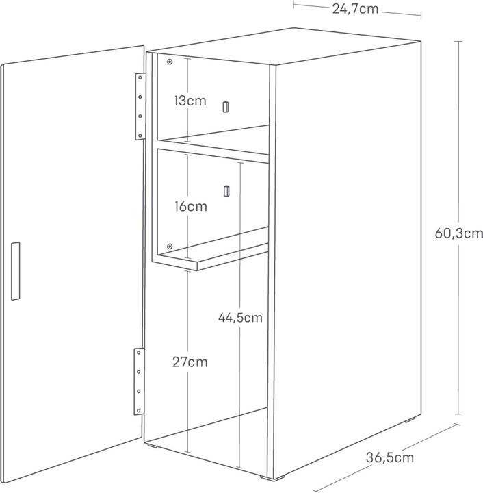 Produktbild Yamazaki Spielekonsolen-Organizer TOWER