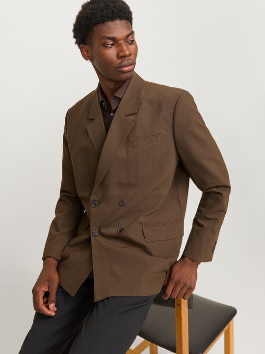 Produktbild Jack & Jones JPRBUSHWICK Relaxed Fit Blazer Zweireihiger Blazer (50)