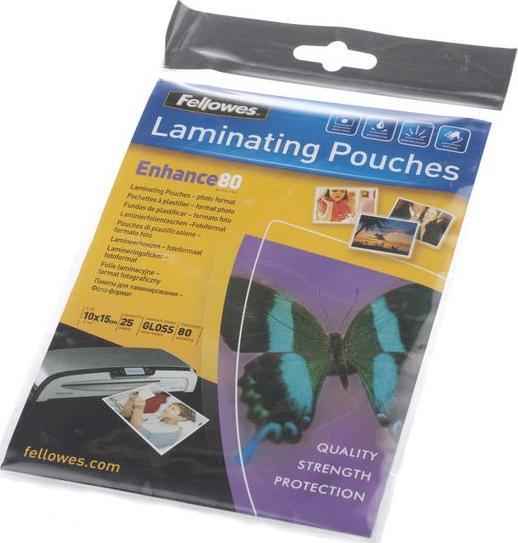 Produktbild Fellowes Enhance 80 (10 x 15 cm, 25 Stück, 80 µm)