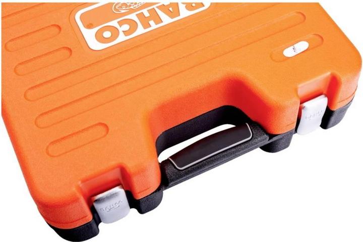 Produktbild Bahco 1/4"- und 1/2"-Steckschlüssel-Satz, metrisch, Sechskant, lange Ausführung inklusive Ring-Maulschl (1/4")