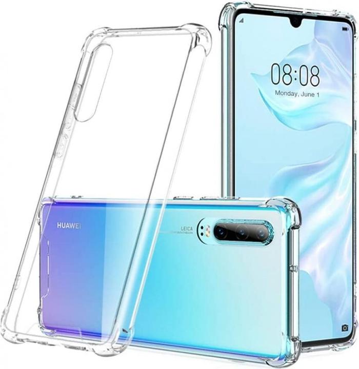 Image du produit Screenguard Housse Huawei P30 Crystal Soft Airbag Bumper (Huawei P30)