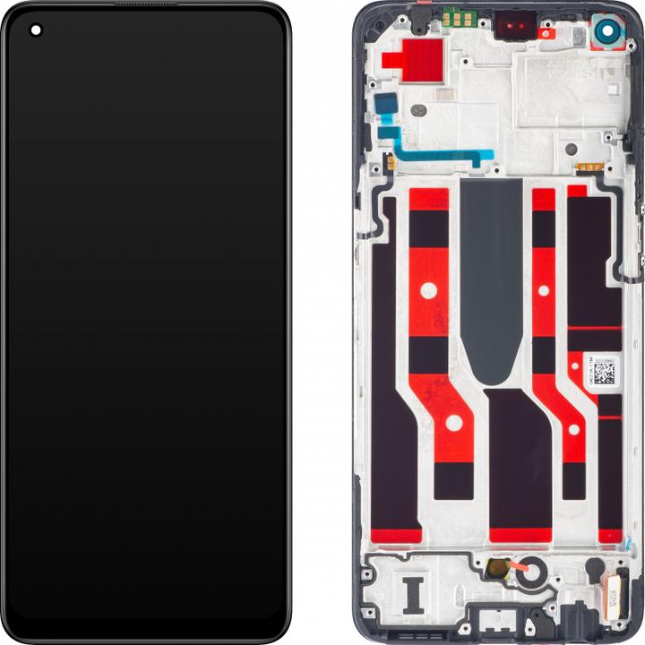 Actual product image OPPO Display Unit für Reno8 Lite / Reno7 Lite / Reno7 Z 5G, Schwarz (Display, Oppo Reno 7 Lite, OPPO Reno7 Z 5G, Oppo Reno8 Lite)