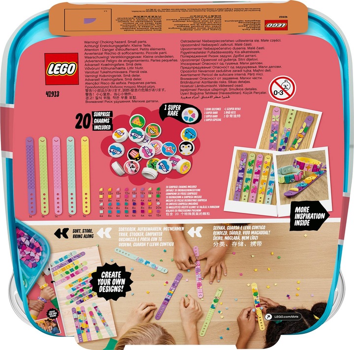 Produktbild LEGO Freundschaftsarmbänder Kreativset (41913, LEGO Dots)