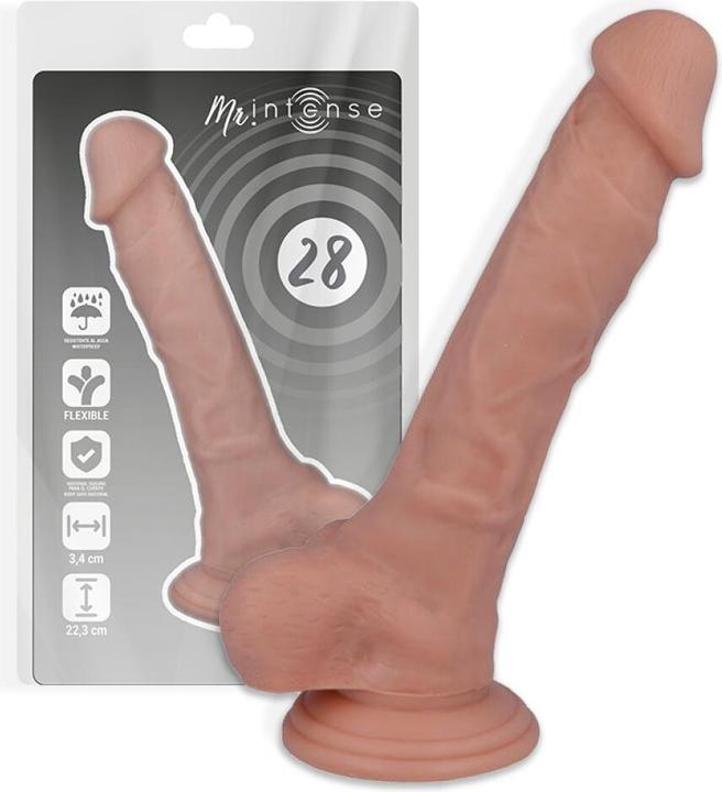 Actual product image Mr. Intense MR INTENSE 28 REALISTIC PENIS 22.3 -OR- 3.4CM