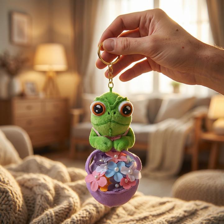 Actual product image Disney Pascal Glänzender Plüsch Schlüsselanhänger