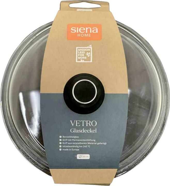 Produktbild Siena Home Glasdeckel (28 cm, Glas)