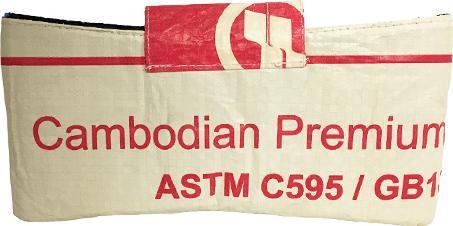 Image du produit Bekos Upcycling - étui à lunettes en sacs recyclés Patchwork Elephant