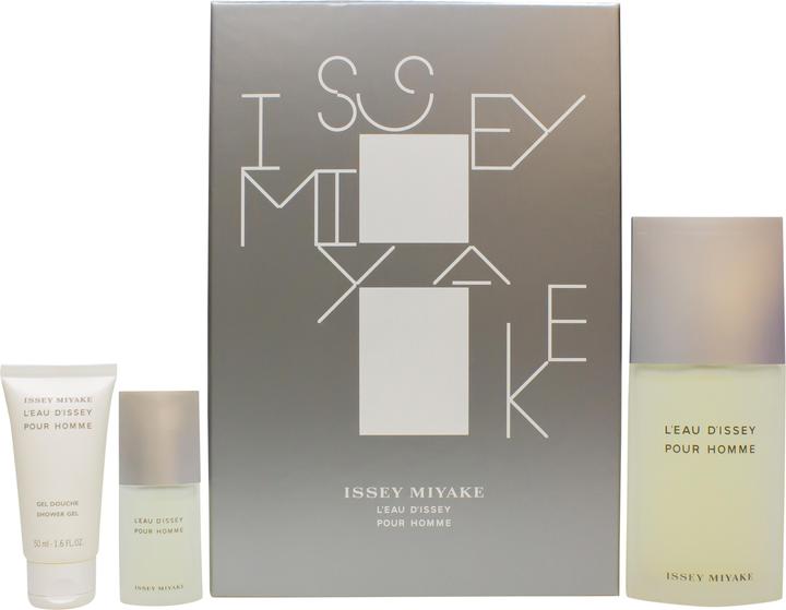 Actual product image Issey Miyake D'issey Homme EdT 125ml Gel Ducha 50ml Eau Toilette 15ml (Eau de toilette, 125 ml)