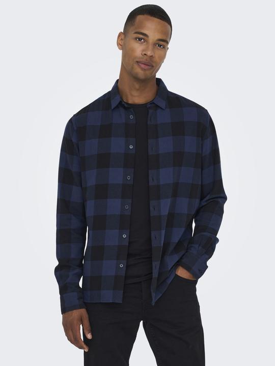 Produktbild Only & Sons Kariertes Langarmhemd (XS)