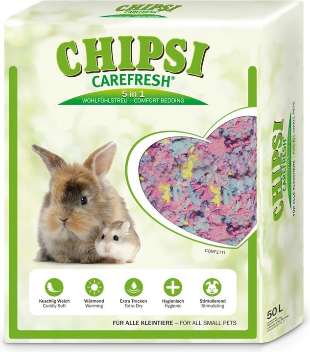 Actual product image Chipsi Carefresh Confetti (4 kg, Bedding)