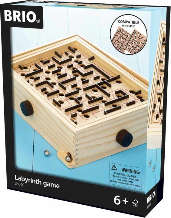 Actual product image Brio labyrinth (English)