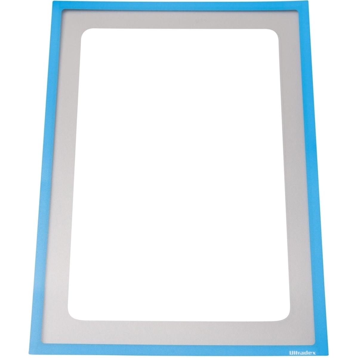 Ultradex, Informationsschild, Infotasche magnetisch für DIN A3 435x312mm VE=5 Stück blau