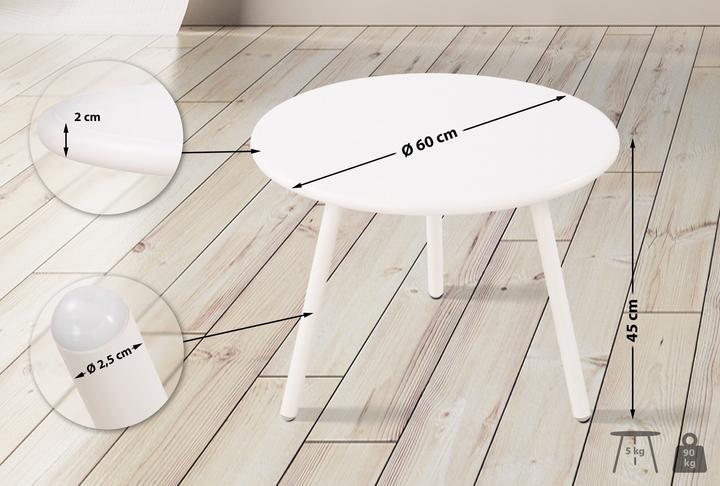 Image du produit CLP Table basse Minot résistante aux intempéries et aux UV