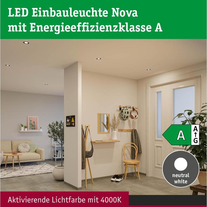Produktbild Paulmann Einbauleuchte Nova (505 lm)