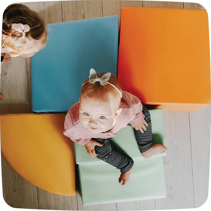 Actual product image Iglu Soft building block set for children (4 blocks)