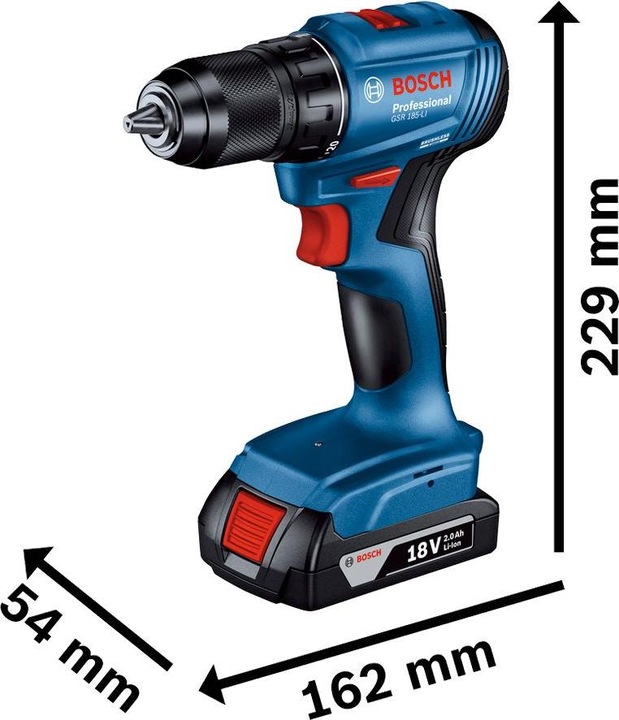 Produktbild Bosch Professional GSR 18V-45 (Akkubetrieb)