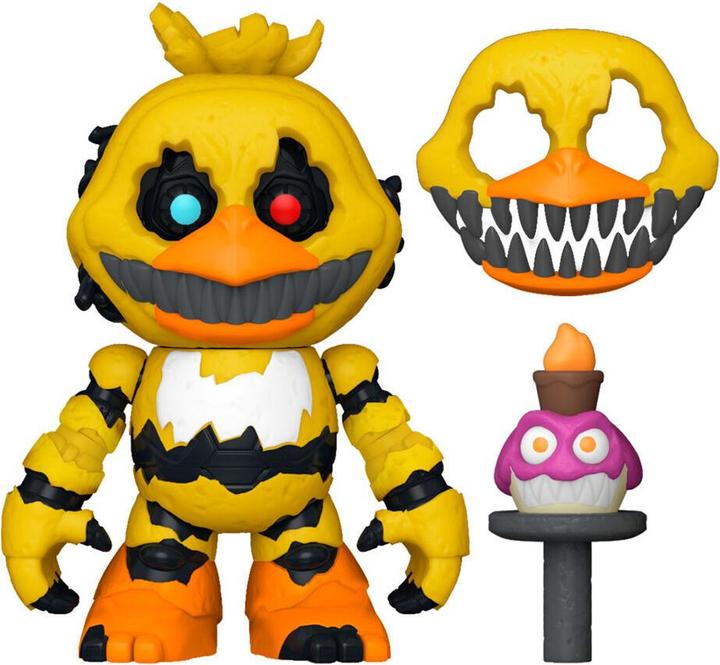 Actual product image Funko Five Nights at Freddy's figurines Snap Nightmare Chica & Toy Chica 9 cm