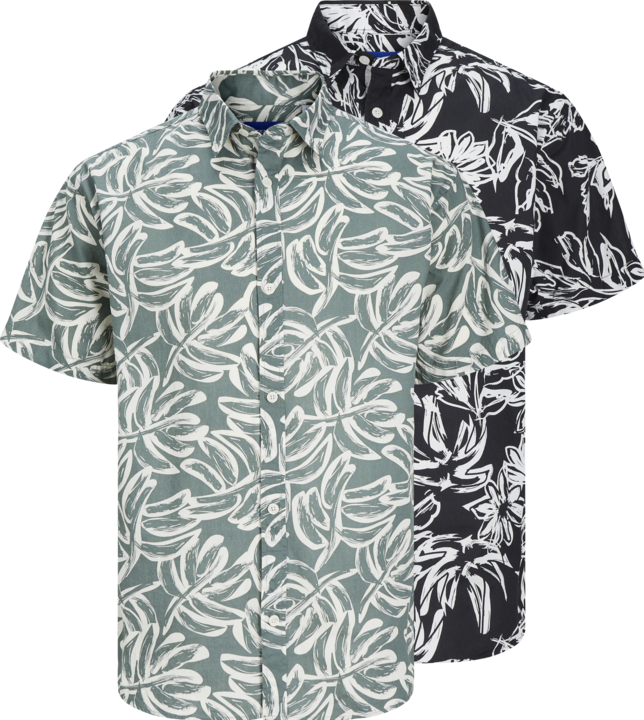 Immagine prodotto Jack & Jones Confezione da 2 di camicie Comfort Fit (XS)
