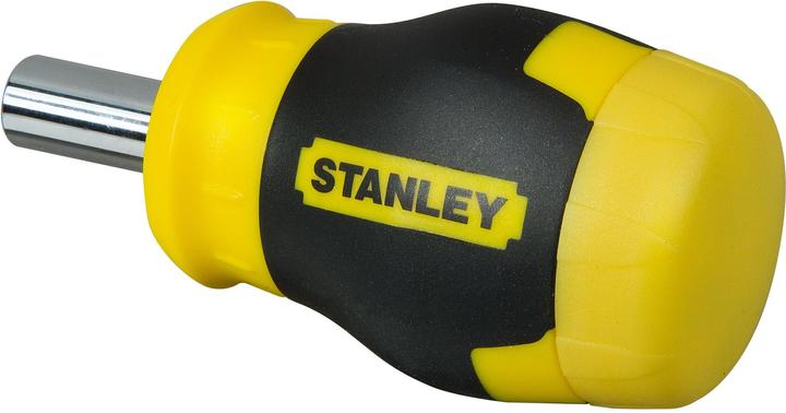 Actual product image Stanley Bit screwdriver short+6 bits (Phillipps cross recess (PH), Port)