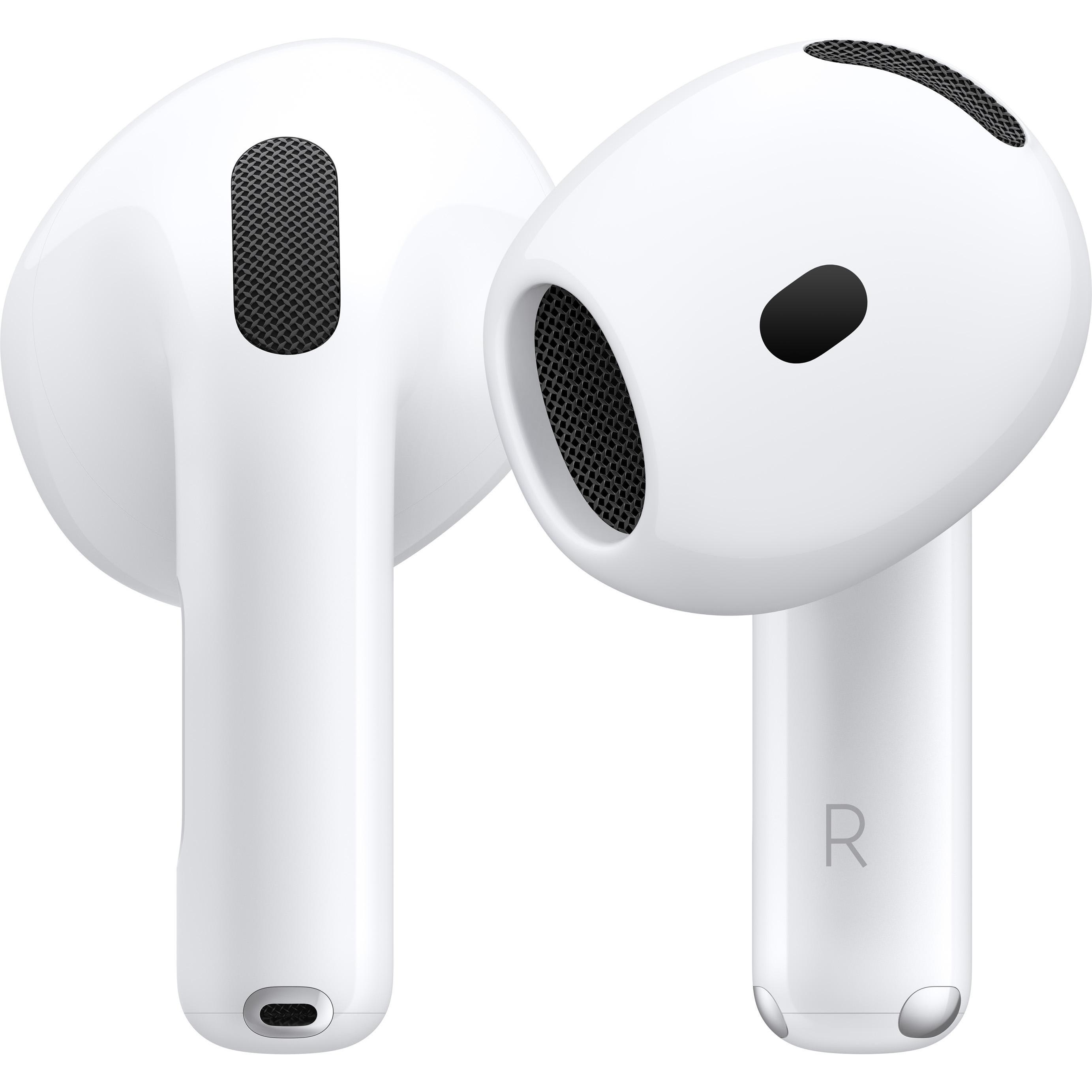 Apple AirPods 4 (keine Geräuschunterdrückung, 5 h, Kabellos), Kopfhörer, Weiss