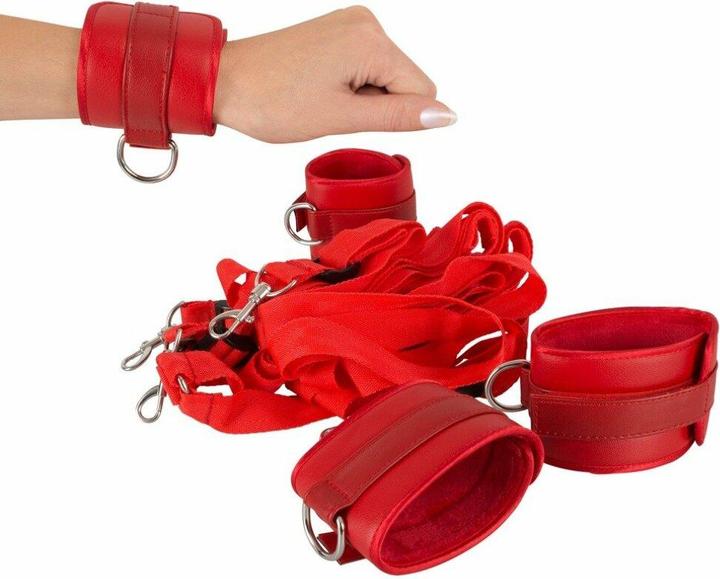 Actual product image Bad Kitty Bed restraint set