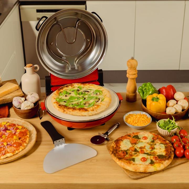 Actual product image Cecotec Pizza Maker Fun PizzaCo Mamma Mia Window
