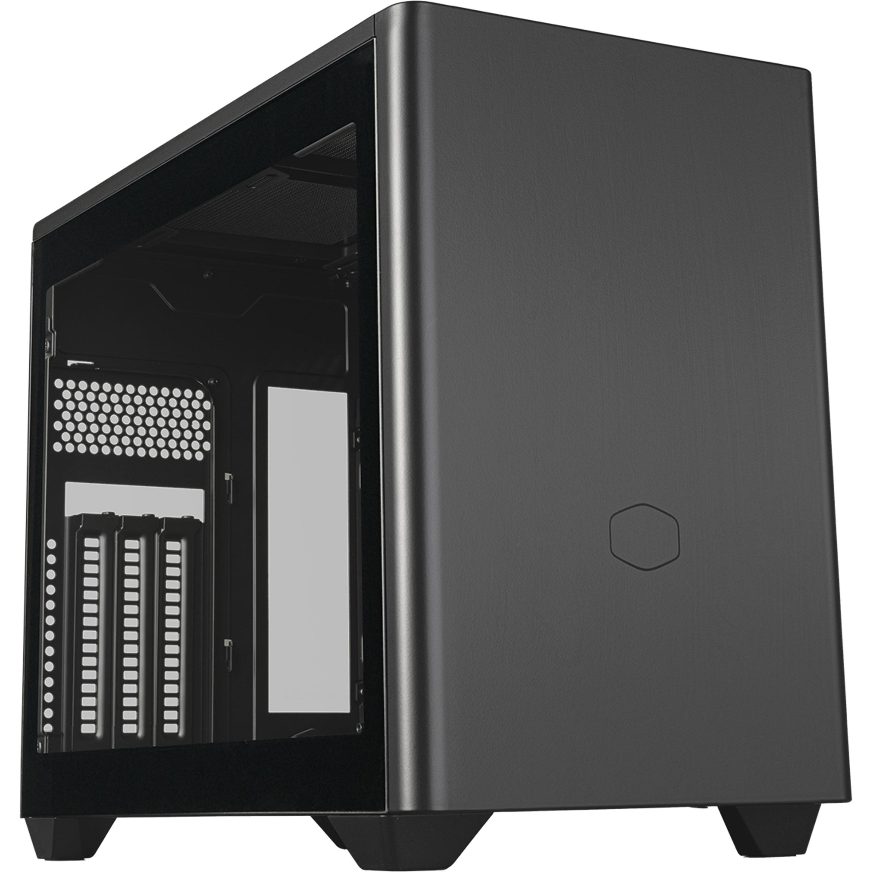 Thumbnail - Cooler Master Masterbox NR200P V2 (Mini-ITX), PC Gehäuse, Schwarz