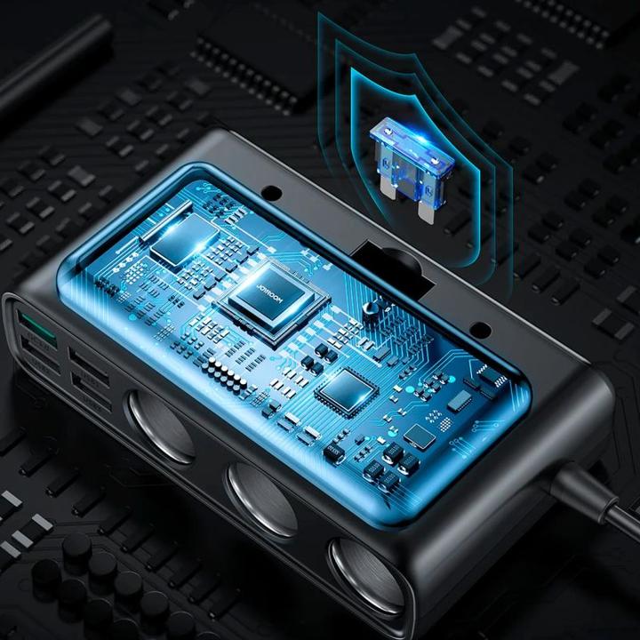 Produktbild Joyroom Multiport Car Cigarette Lighter