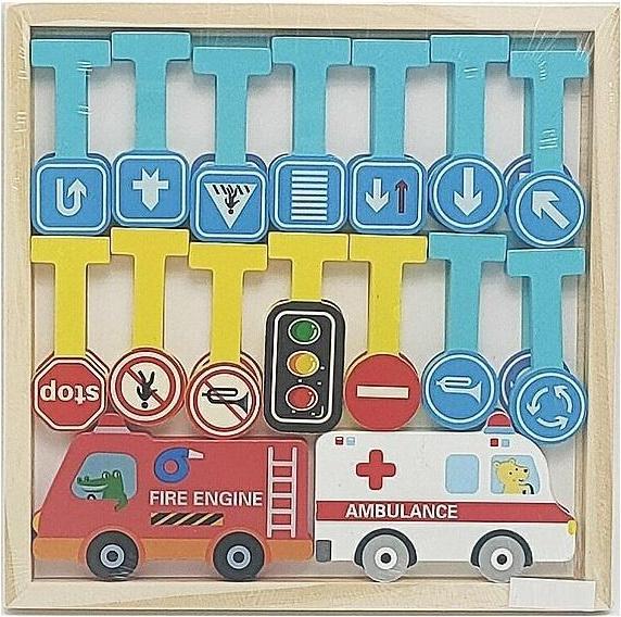 Adar Holzpuzzle Fahrzeuge