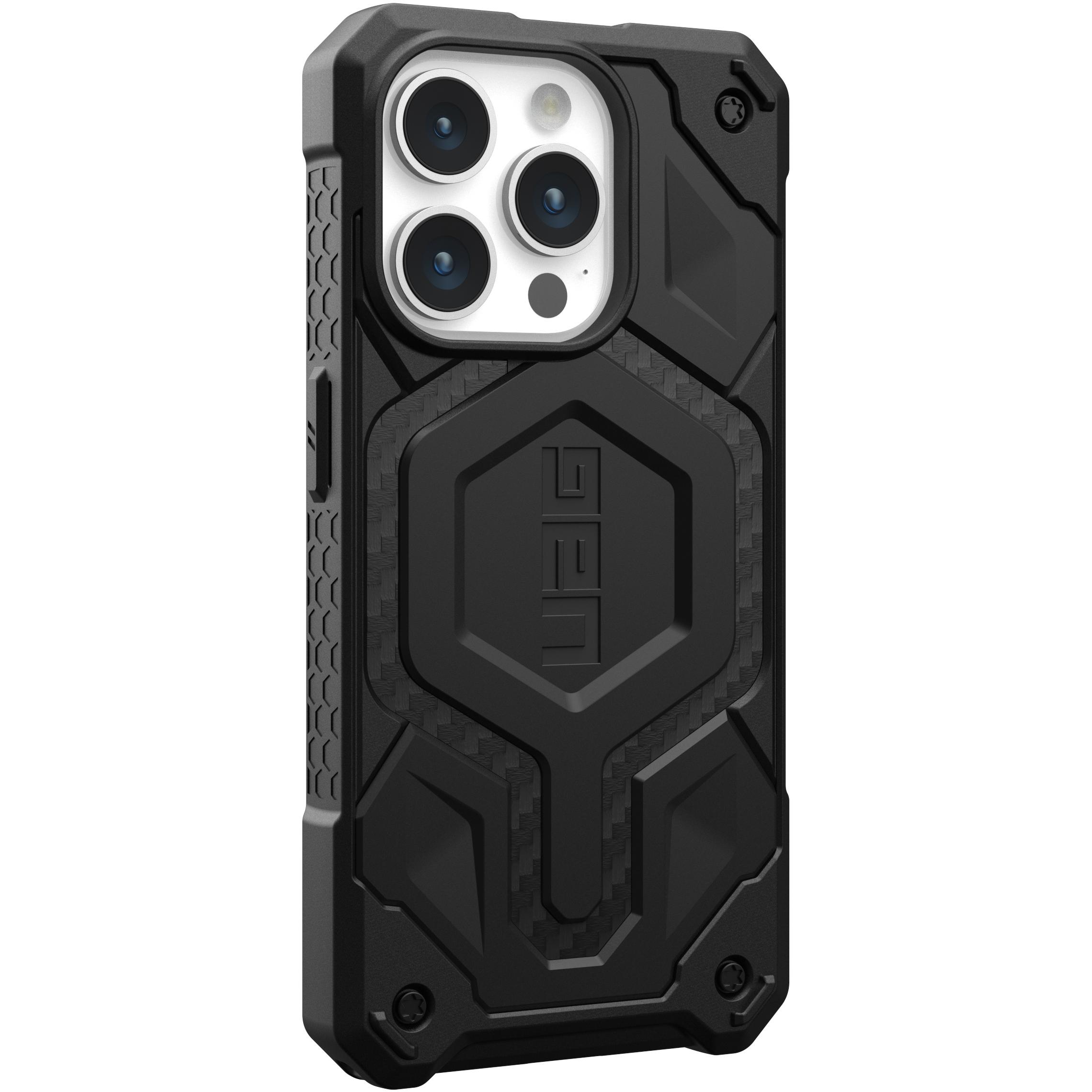 UAG Custodia Monarch Pro (Apple iPhone 15 Pro), Cover smartphone, Nero