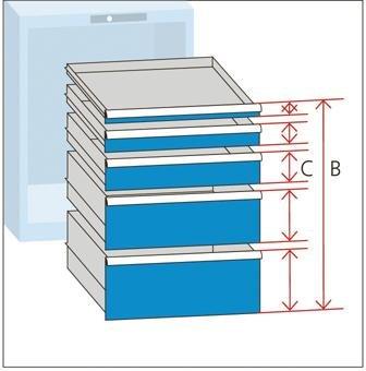 Image du produit Lista Tiroir (56.40 cm, 10 cm)