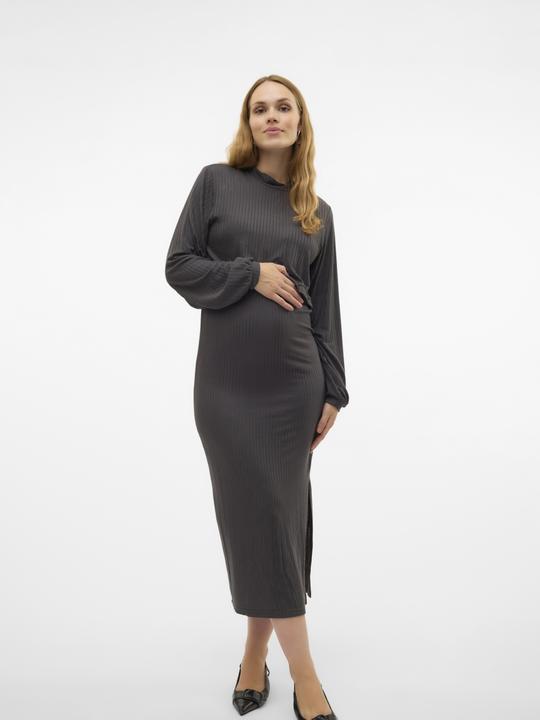 Produktbild Mamalicious Mltrinity June Ls Jrs Midi Dress 2f (L)