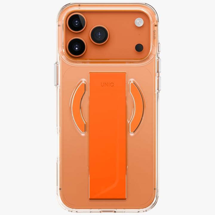 Actual product image Uniq Heldro Air Case for iPhone 17 Pro Max Magclick Charging Orange (Apple iPhone 17 Pro Max)