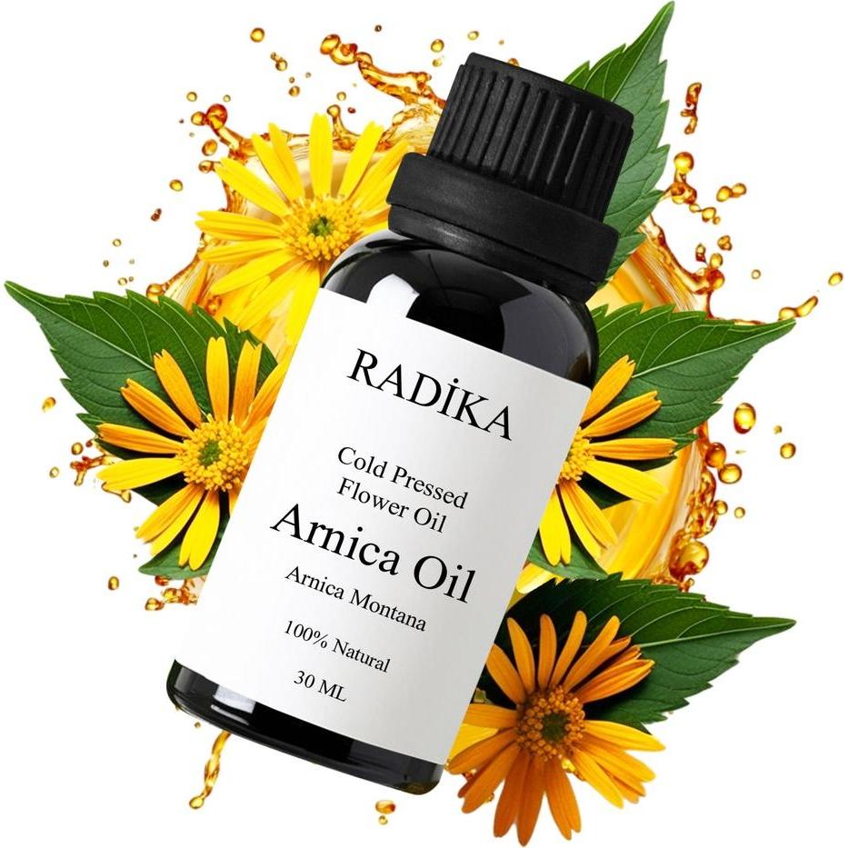 Thumbnail - Radika, Bodylotion, Arnikaöl, Kaltgepresst, 100% Rein, BIO, natürlich, 30 ml (Körperöl, 30 ml)