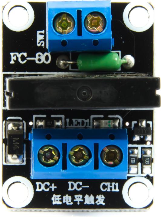 Actual product image Purecrea 1-channel solid state relay module