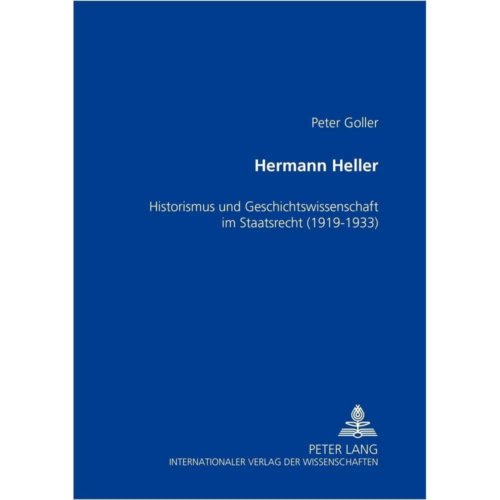 Hermann Heller, Fachbücher von Peter Goller