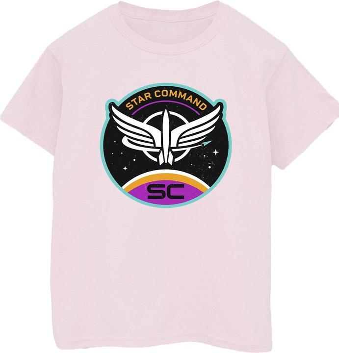 Actual product image Disney Mens Lightyear Star Command Circle T-Shirt (3XL)