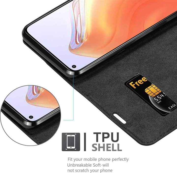 Actual product image Cadorabo Book Invisible Magnet Cover (Mi 10T Pro, Mi 10T)