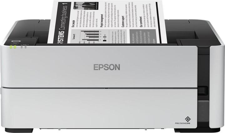 Actual product image Epson EcoTank M1170 - 1200 x 2400 DPI - 1 - A4 - 39 pages per minute - dual print - (Ink tank, Black and white)