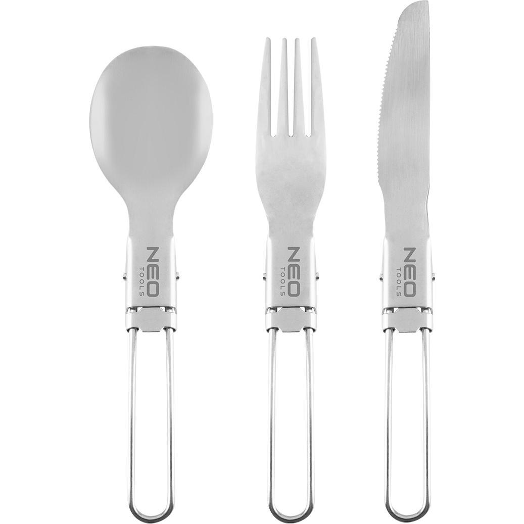 Neo Reisebesteck 3 in 1 (1 Stk., Besteck Set) (63-148)