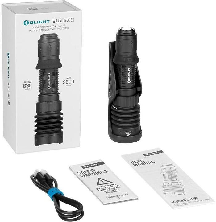 Produktbild Olight Warrior X 4 (15 cm, 2600 lm)