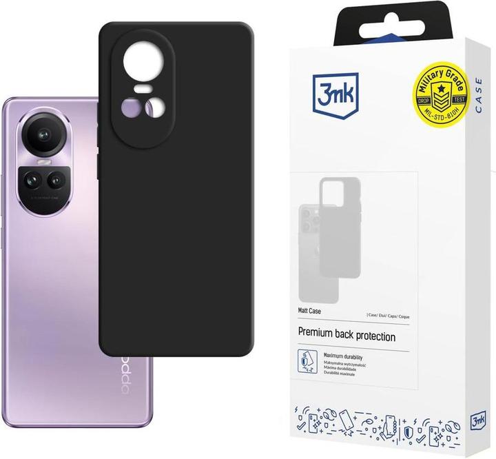 Image du produit 3MK Etui mat pour Oppo Reno 10 (CPH2531) noir (OPPO Reno 10)