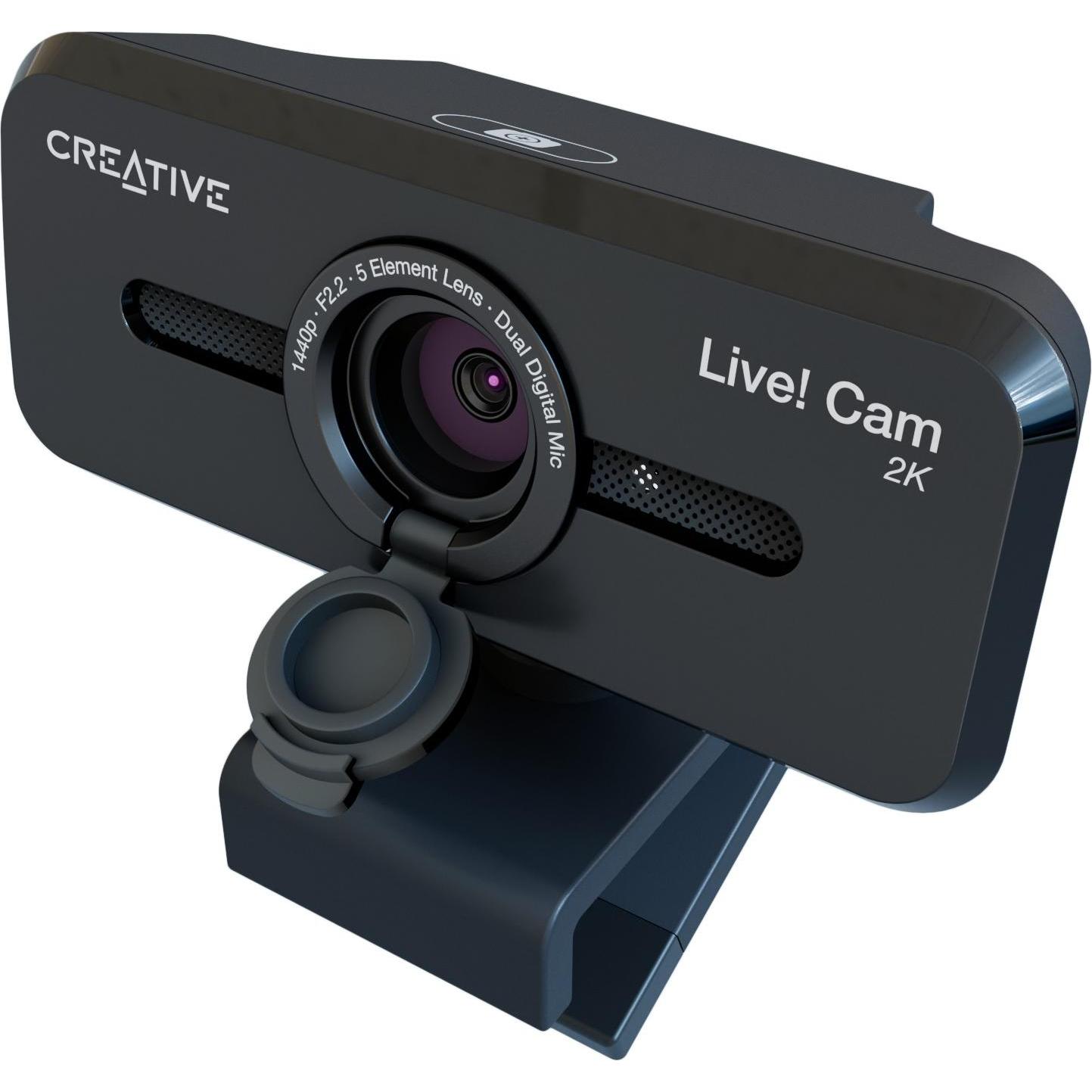 Creative LiveCam Sync 2K V3, QHD-Webcam (3.60 Mpx) (73VF090000000)