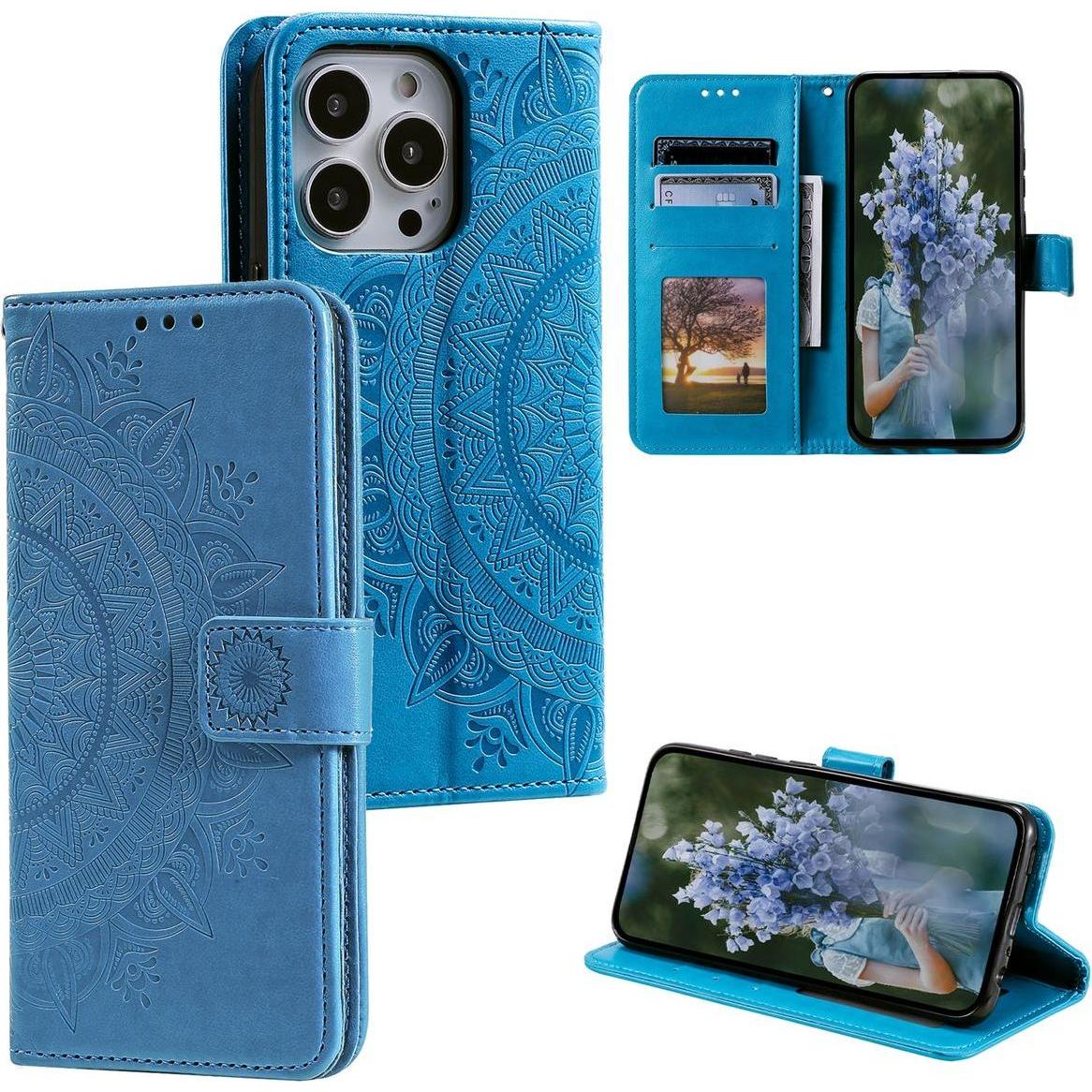 Thumbnail - König Design Schutz Handy Hülle für Apple iPhone 15 Pro Max Case Cover Klapp Tasche Wallet (Apple iPhone 15 Pro Max), Sm...