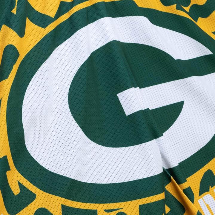 Produktbild Mitchell & Ness M&N Green Bay Packers JUMBOTRON Basketball Shorts - XL